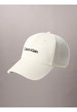 Gorra Beige De Béisbol Con Logo Bordado Calvin Klein de Calvin Klein