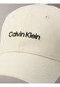 Gorra Beige De Béisbol Con Logo Bordado Calvin Klein de Calvin Klein