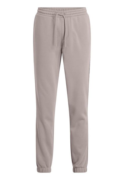 Jogger Beige Deportivo Con Logo Y Cinta Calvin Klein