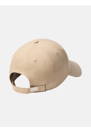 Gorra Beige Con Monograma Bordado Calvin Klein