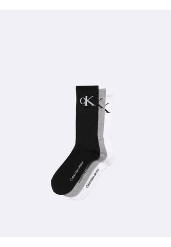 Pack Negro De 3 Medias Largas Archive Calvin Klein Calvin Klein