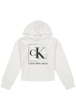 Saco Para Niña Con Detalles En Lentejuelas Blanco Calvin Klein