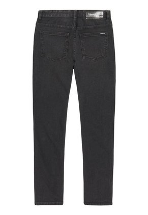 Jeans Slim Para Niño Negro Calvin Klein