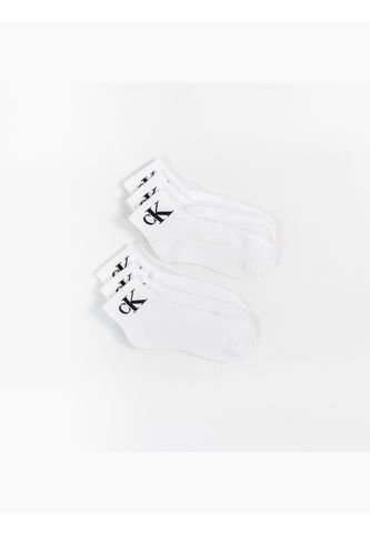 Pack Blanco De 6 Medias 1/2 Terry Cushion Calvin Klein Calvin Klein