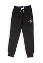 Pantalónes De Chándal Con Logo Monograma Negro Para Niña Calvin Klein de Calvin Klein