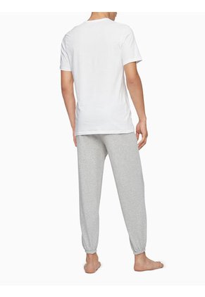 Paquete De 3 Camisetas Blancas Slim Con Cuello V Calvin Klein