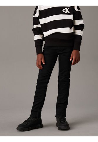 Mid Negro Rise Slim Jeans Para Niño Calvin Klein Calvin Klein