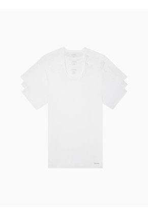 Paquete De 3 Camisetas Blancas Slim Calvin Klein