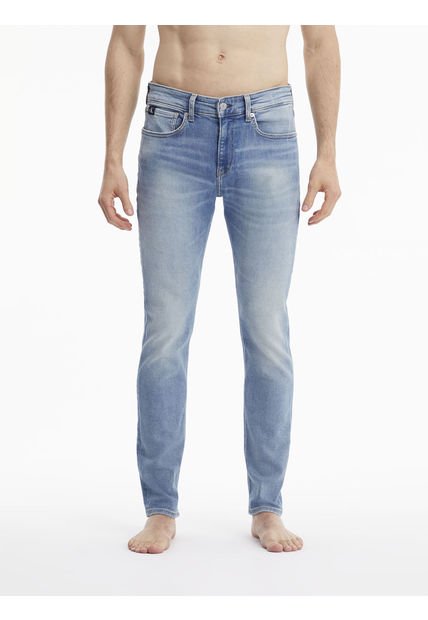 Jeans Ajustados Azul Calvin Klein