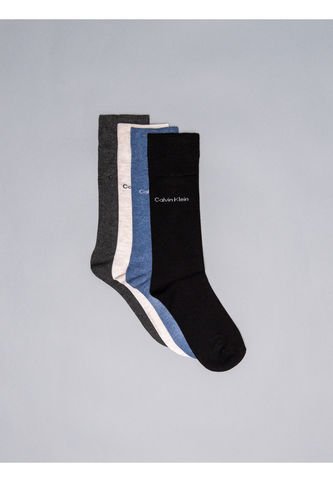 Pack De 4 Medias Largas Calvin Klein Calvin Klein