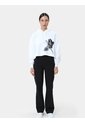 Buzo Blanco Con Capota Y Gráfico De Floral Calvin Klein de Calvin Klein