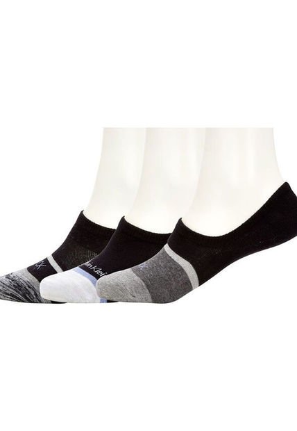 Paquete De 3 Calcetines De Algodón Orgánico Con Logo Calvin Klein
