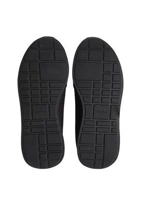 Tenis Negro Retro Runner De Nailon Tipo Sock Calvin Klein