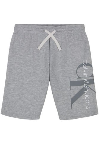 Pantaloneta Gris Con Monograma Para Niño Calvin Klein Calvin Klein