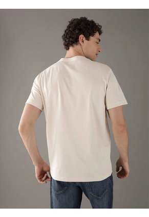 Camiseta Blanca Con Logo Pequeño Calvin Klein
