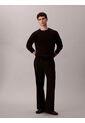 Saco Negro Tejido Clásico Acanalado De Algodón Supima Calvin Klein de Calvin Klein