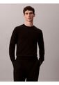 Saco Negro Tejido Clásico Acanalado De Algodón Supima Calvin Klein de Calvin Klein