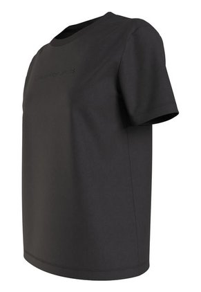 Camiseta Con Logo Negro Calvin Klein