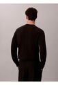 Saco Negro Tejido Clásico Acanalado De Algodón Supima Calvin Klein de Calvin Klein