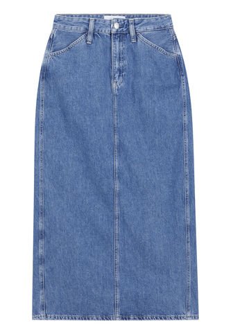 Falda Azul Larga Denim Calvin Klein Calvin Klein