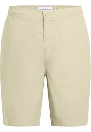 Bermudas Beige Con Textura Lineal Calvin Klein