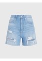 Mom Azul Shorts Jeans Calvin Klein de Calvin Klein