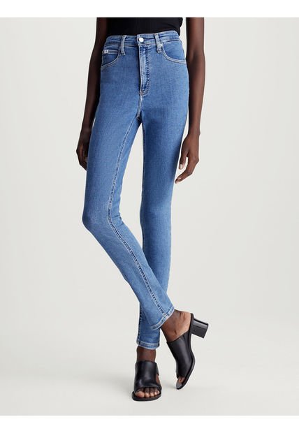 High Azul Rise Skinny Jeans Calvin Klein