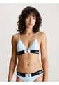 Parte Azul De Arriba De Bikini De Triángulo - CK96 Calvin Klein de Calvin Klein