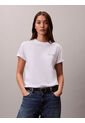 Camiseta Blanca Clásica Con Logo Estampado Calvin Klein de Calvin Klein