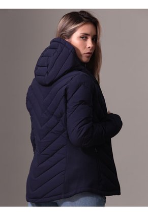 Rompe Azul Viento Plegable Con Estiramiento Calvin Klein