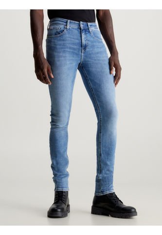 Skinny Azul Jeans Efecto Desgastado Calvin Klein Calvin Klein