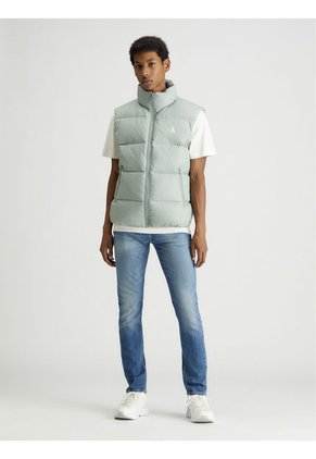 Jeans Azul Slim Desteñido Calvin Klein