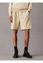 Bermuda Beige De Algodón Texturizado Calvin Klein de Calvin Klein