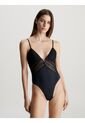 Body Negro En Encaje - Minimalist Lace Calvin Klein de Calvin Klein