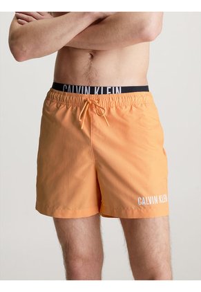 Bermuda De Baño Corta Con Cinturilla Doble - Intense Power Calvin Klein