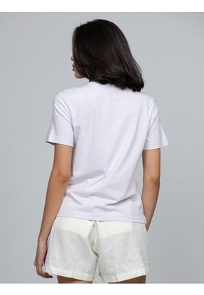 Camiseta Rosada Clásica Con Monograma Estampado Calvin Klein