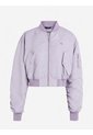 Chaqueta Morada Bomber Ligeramente Acolchada Para Mujer Calvin Klein de Calvin Klein