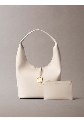 Bolso Beige De Hombro Pequeño Hayden Calvin Klein