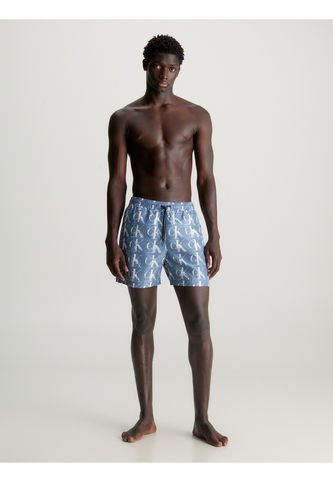 Bermuda De Baño Azul De Baño Con Monograma - CK96 Calvin Klein Calvin Klein