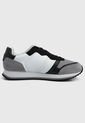 Tenis Lifestyle Blanco-Negro-Gris Calvin Klein de Calvin Klein