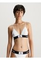 Parte Blanco De Arriba De Bikini De Triángulo - CK96 Calvin Klein de Calvin Klein