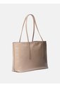 Bolso Beige Tote Con Logo Monograma Con Bolsito Calvin Klein de Calvin Klein