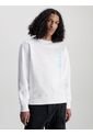 Saco De Felpa Y Algodón Con Logo Hombre Blanco Calvin Klein de Calvin Klein