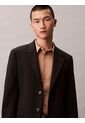 Camisa Beige Slim Fit Elástica De Manga Larga Calvin Klein de Calvin Klein