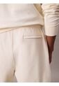 Pantaloneta Blanca De Felpa Con Logotipo Bordado Calvin Klein de Calvin Klein