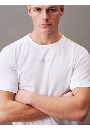 Camiseta Blanca Modern Sport Crewneck Calvin Klein