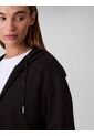 Buzo Negro Cropped De Punto Milano Calvin Klein de Calvin Klein