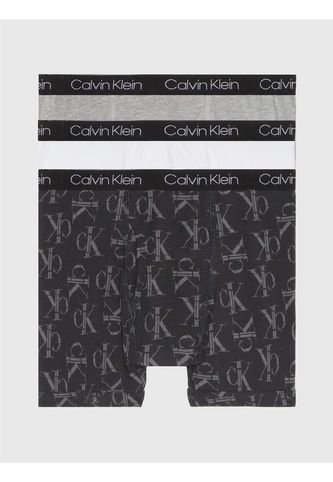 Pack Gris De 3 Bóxers Brief Para Niño Calvin Klein Calvin Klein