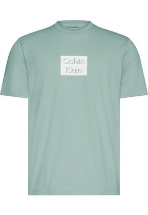 Camiseta Celeste White Bogo Graphic Crewneck Calvin Klein