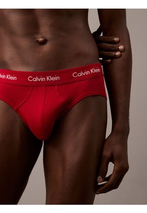 Pack Multicolor De 3 Slips - Cotton Stretch Wicking Calvin Klein